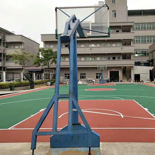 黃江工廠丙烯酸籃球場完工 專業品質，暢享運動